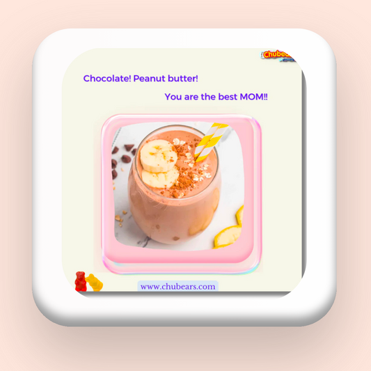 Peanut Butter Chocolate shake - rich in calcium