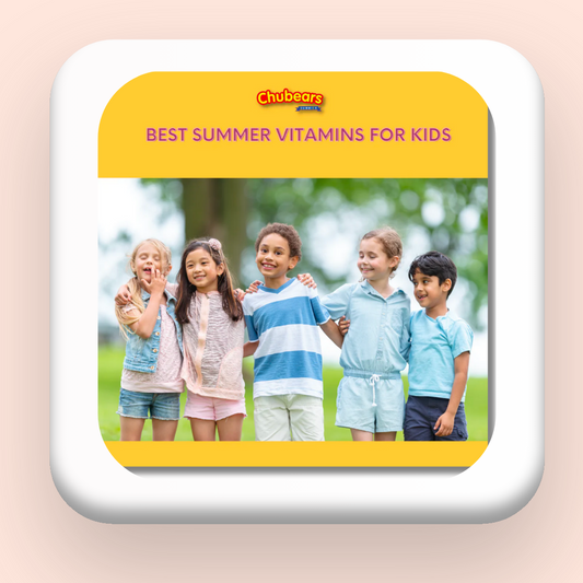 Vitamin A, D, E & C - kick your child's summer with a bang